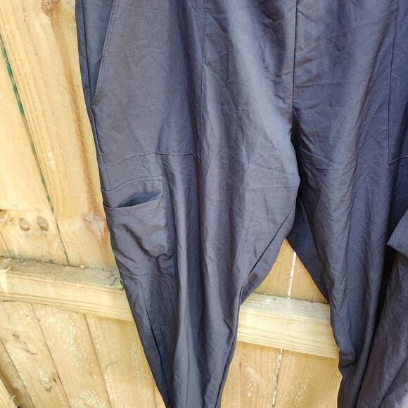 Suave Knit Courderoy Brown Pull On Pants Elastic Waist Women's Large Like New - Picture 4 of 7